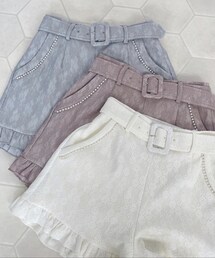 evelyn | レースショートパンツ(その他パンツ)