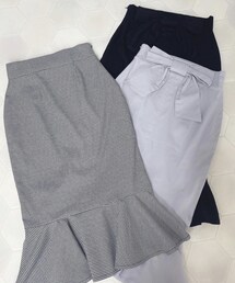 evelyn | バックリボンマーメイドSK(スカート)