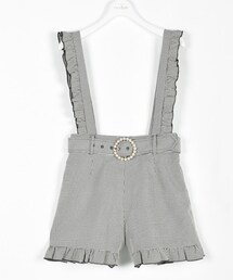 evelyn | パールサス付きサロペット(その他パンツ)