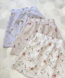 evelyn | 花柄台形SK(スカート)