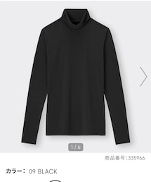 GU | スタイルヒートタートルネックＴ(インナーウェア/肌着)