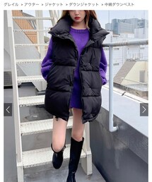 GRL | 中綿ダウンベスト(ダウンベスト)