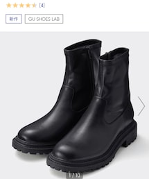 GU | ウルトラストレッチボリュームソールショートブーツ XL(ブーツ)