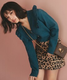 GRL | ショルダーフリルショート丈カーディガン(カーディガン/ボレロ)