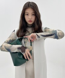 GRL | 今田美桜 タイダイ柄メロウハイネックシアーインナー(トップス)