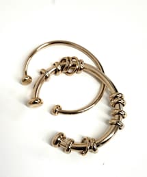 Soierie | maison soierie coil bangle Gold　メルカリで11000円(ブレスレット)
