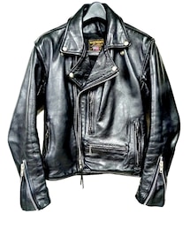 VANSON | VANSONライダース DOMI　近所のリサイクルショップで発見。衝動買い😅(ライダースジャケット)