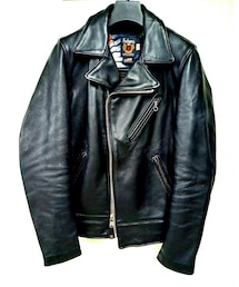 STUSSY | STUSSYとshottコラボ。メルカリで45000円(ライダースジャケット)