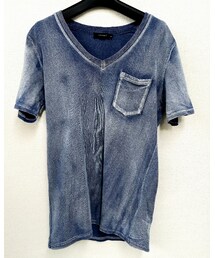 roshell | セカストで550円 ブリーチ加工が懐かしい(Tシャツ/カットソー)