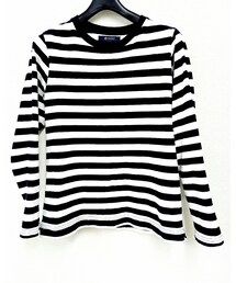 NANO universe | セカストで500円。なんとなくボーダー柄が欲しかった。(Tシャツ/カットソー)