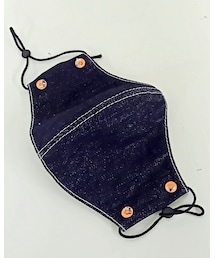 SAGA DENIM | リベット付きバージョンのデニムマスク(マスク)