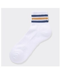GU | アンクルソックス(ライン)(ソックス/靴下)
