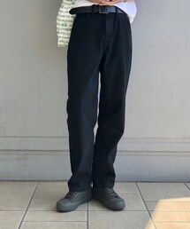 UNIQLO | ワイドフィットジーンズ(デニムパンツ)