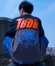 over print | FOOTBALL LS TEE *TBOB(Tシャツ/カットソー)