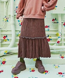 poppy | カーネーションプリーツスカート(スカート)