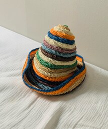 Handmade | 麦わらとんがり帽子(帽子)