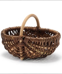 無印良品 | ティロブ　オーバルバスケット　小(かごバッグ)