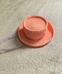 Handmade | 手編みカンカン帽(ハット)