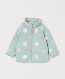 H&M | ドットフリース(ジャケット/アウター)