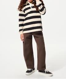 UNIQLO | GIRLS ドライスウェットカーブパンツ(スウェットパンツ)