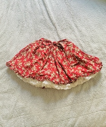 Handmade | 古着 ハンドメイド 花柄レース サーキュラースカート(スカート)