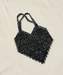 Handmade | ハートビーズバッグ(ハンドバッグ)
