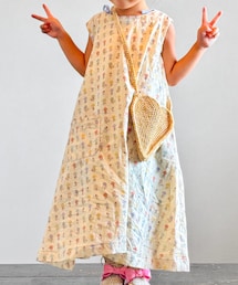 Handmade | Flower pattern long dress(ワンピース)