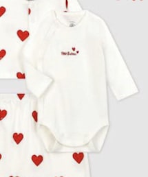 PETIT BATEAU | ロゴロンパース(肌着)