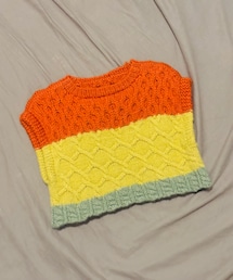 Handmade | 3colors Knit vest (ベスト)