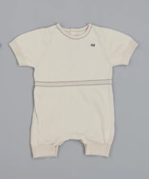 mina perhonen | sucre オーガニックコットンニット ロンパース(ロンパース)