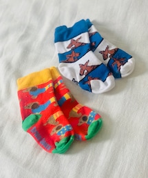 Bruce Goose | ベビーソックス RED/BLUE(ソックス/靴下)