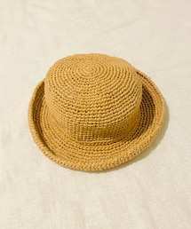Handmade | 手編み麦わら帽子(帽子)