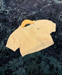 mina perhonen | リメイク コットンニット Tシャツ(Tシャツ/カットソー)