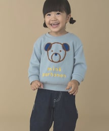 mina perhonen | winter friend プルオーバー -くま-(スウェット)