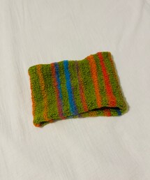 Handmade | ボーダーニットネックウォーマー(マフラー)