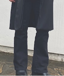 GU | レディースのフレアデニムを使っています。(パンツ)