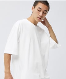 GU | ドライポンチクルーネックT［五分丈］(Tシャツ/カットソー)