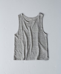 LIDNM | LIDNM / Linen Tank Top / HEATHER OAT / L(タンクトップ)