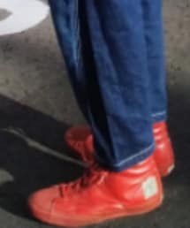 VISION | 80sハイトップ レザー(スニーカー)