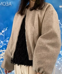 ZARA | ノーカラージャケット