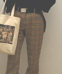 BURBERRY BLUE LABEL | スラックス