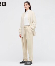 UNIQLO | ヒートテックコットンモックネックT(長袖)(トップス)