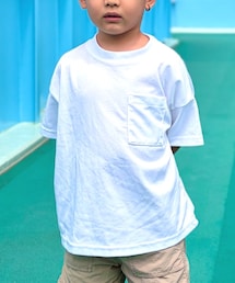 GU | KIDSドライポンチT / サイズ110(Tシャツ/カットソー)