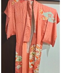 無二。 |   鴇色の着物(着物)