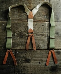 MILITARY | 1958 Belgian army(サスペンダー)