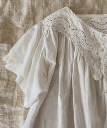 VINTAGE | 〜1940s USA, cotton blouse(シャツ/ブラウス)