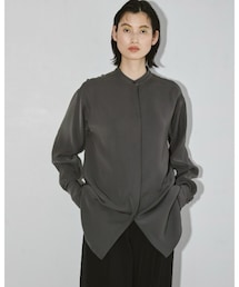 TODAYFUL | シルキーオーバーシャツ(シャツ/ブラウス)