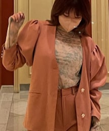 jouetie | ノーカラージャケット