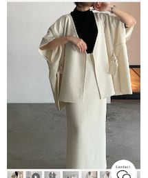 nairo | ノーカラージャケット