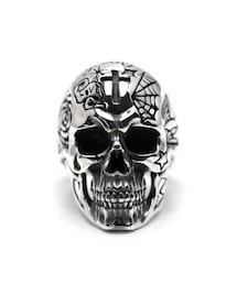 ArgentGleam | TATTOO SKULL RING(リング)